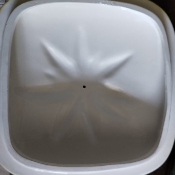 Vintage Porcelain Elephant Square Bowl With Lid - Picture 7 of 9